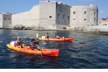 Experiencia de kayak de mar en Dubrovnik